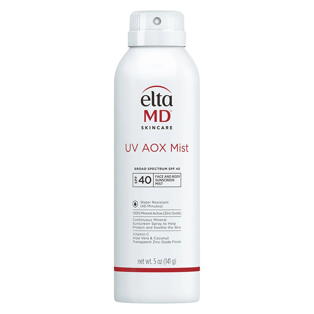 EltaMD UV AOX Elements SPF 50 tinted sunscreen on a clean background