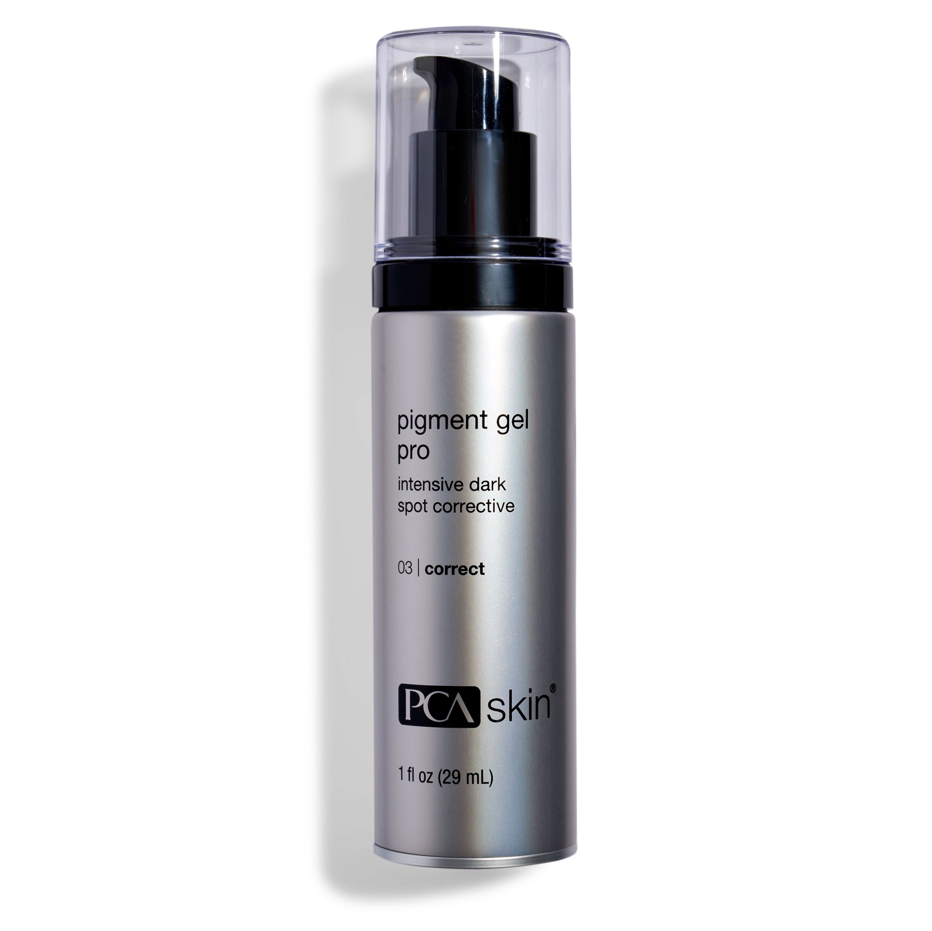 PCA SKIN Pigment Gel Pro pump bottle on a clean background
