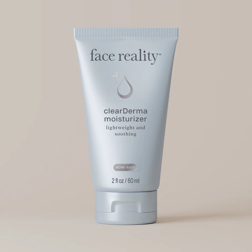 Face Reality ClearDerma Moisturizer jar on a clean background
