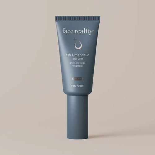 Face Reality 11% L-Mandelic Serum bottle on a clean background