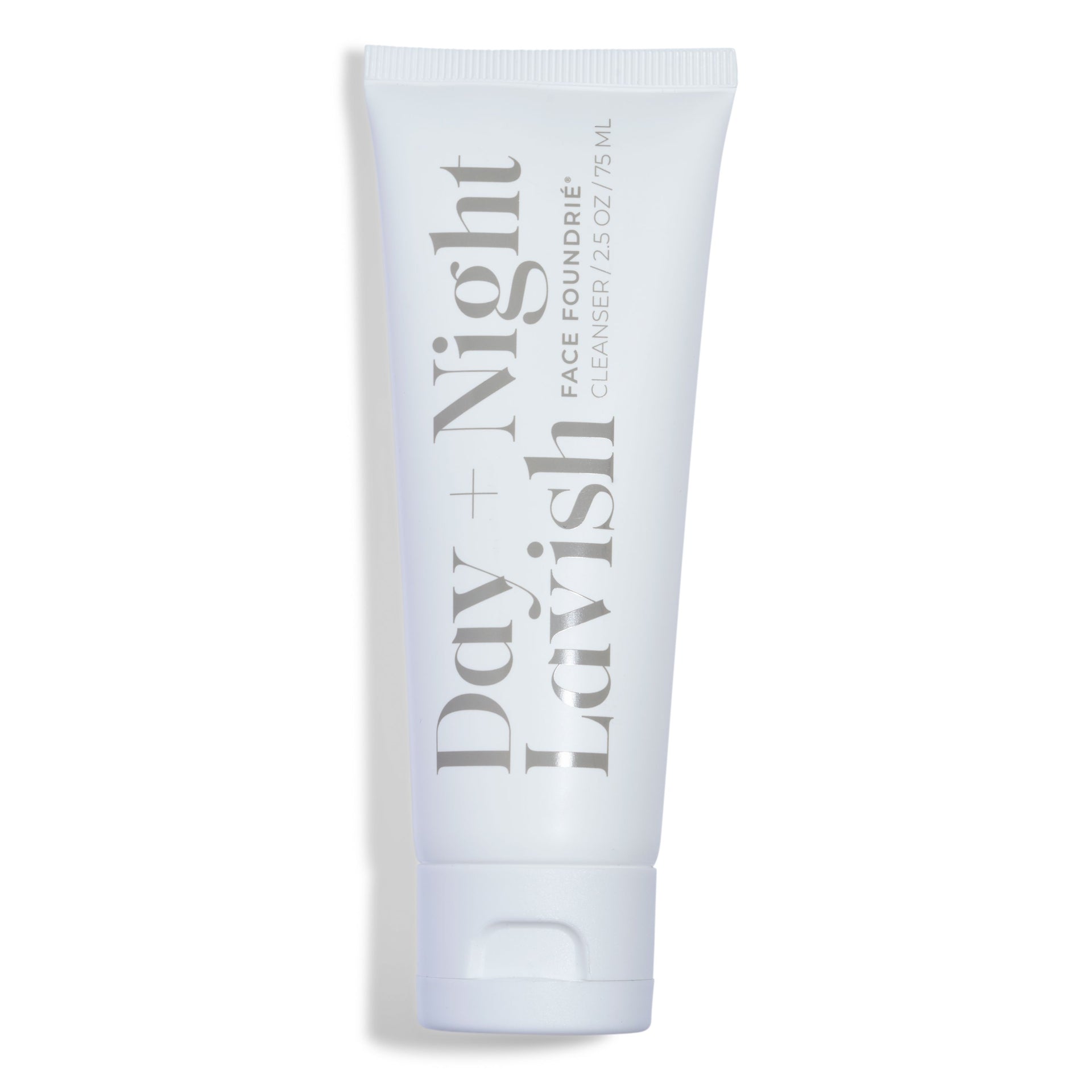 FACE FOUNDRIÉ Day + Night Lavish Cleanser bottle on a clean neutral surface