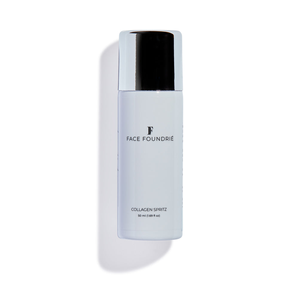 FACE FOUNDRIÉ Collagen Spritz mist bottle on a light background