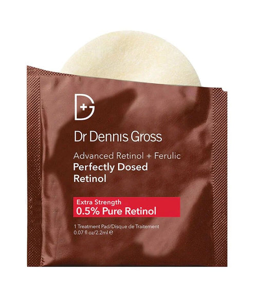 Advanced Retinol + Ferulic Perfectly Dosed Retinol
Extra Strength 0.5% Pure Retinol