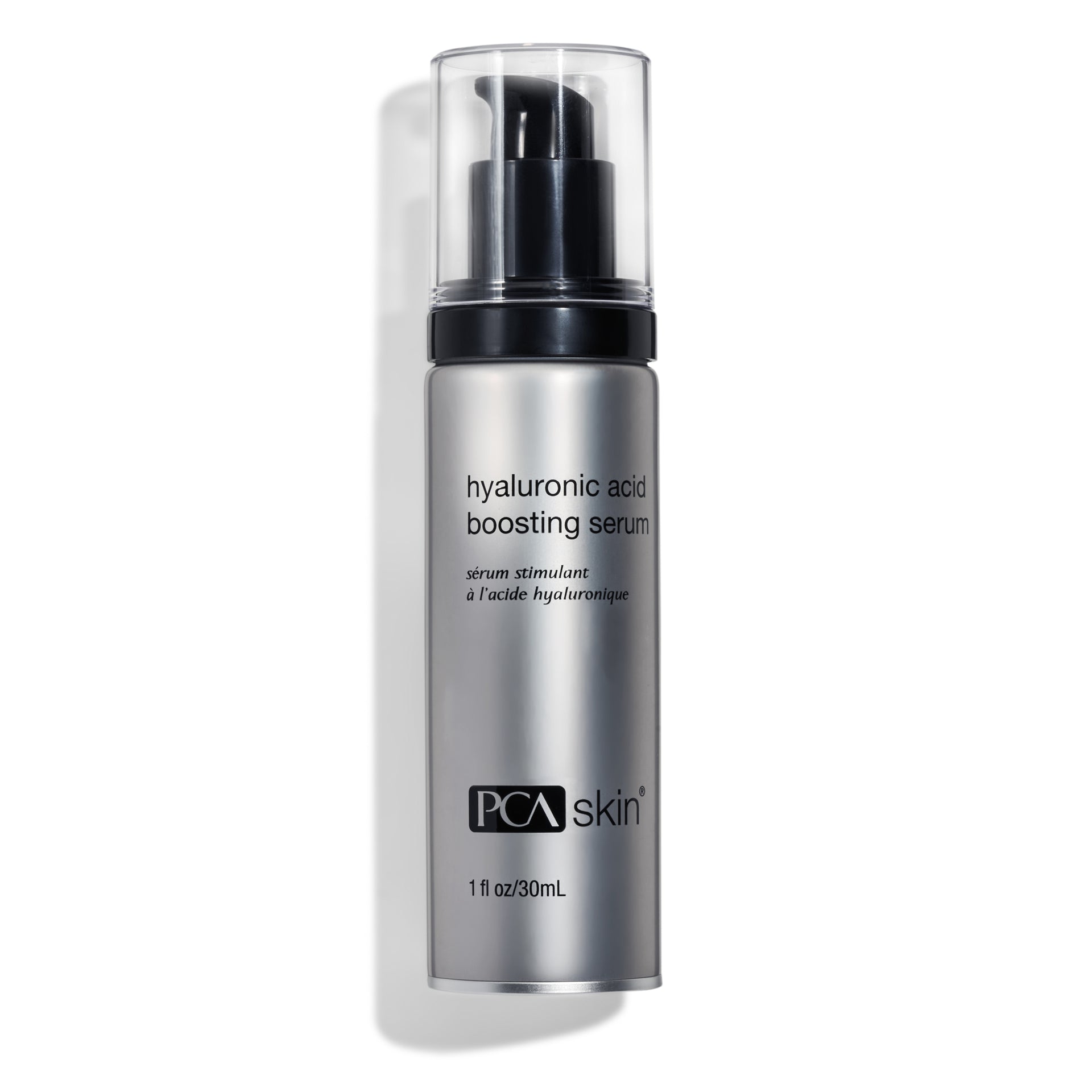 PCA SKIN Hyaluronic Acid Boosting Serum pump bottle on a clean background