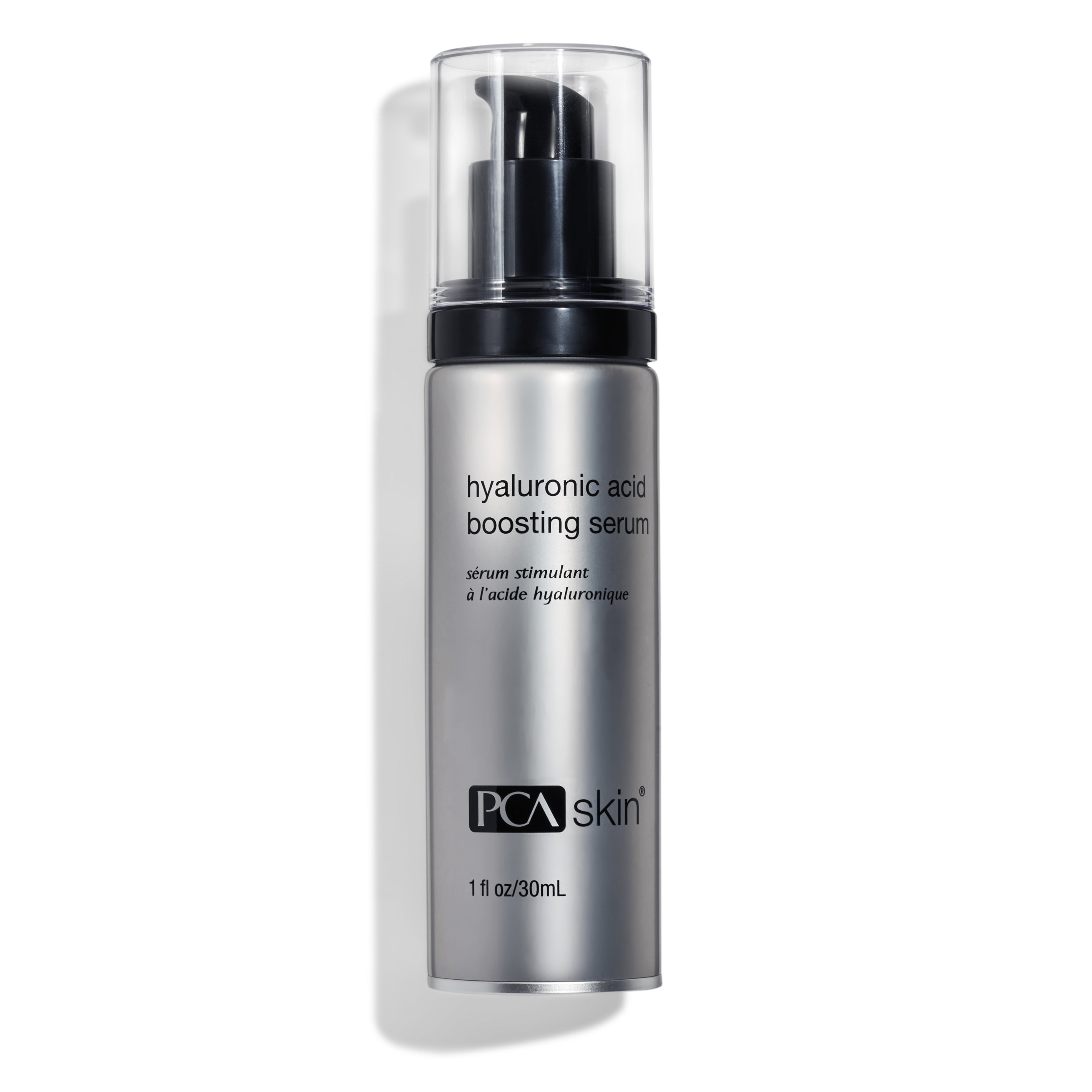 PCA SKIN Hyaluronic Acid Boosting Serum pump bottle on a clean background